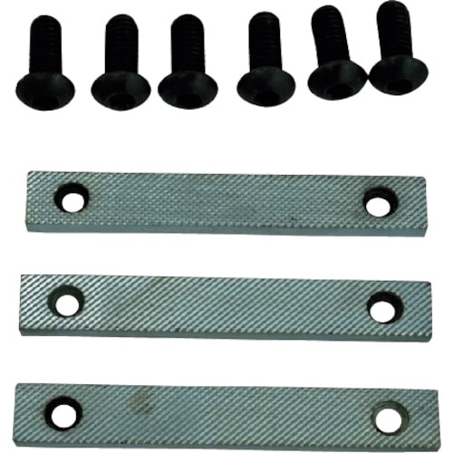 トラスコ中山 TRUSCO メカニックバイスTDWV-165用 口金・固定ねじセット 566-4733 (ご注文単位1セット) 【直送品】