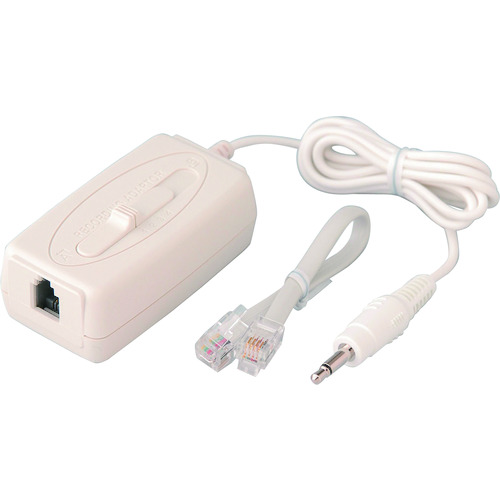 トラスコ中山 ELPA 受話器用録音アダプター 166-1858 (ご注文単位1個) 【直送品】