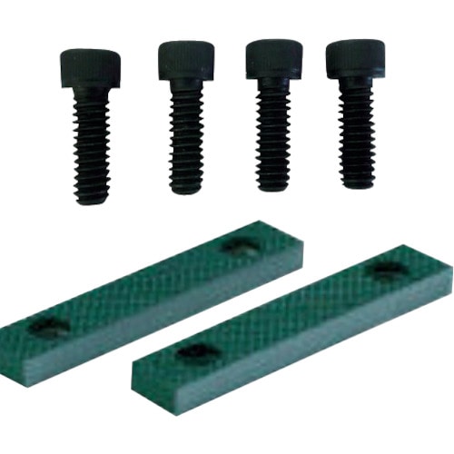 トラスコ中山 TRUSCO 回転台付バイスTLV-100用 口金・固定ねじセット 566-4722 (ご注文単位1セット) 【直送品】