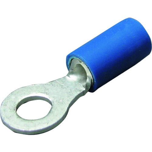 トラスコ中山 ニチフ 絶縁被覆付圧着端子 R形 (100個入) 124-3711 (ご注文単位1パック) 【直送品】