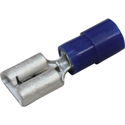 トラスコ中山 ニチフ 差込形接続端子 (100個入) 124-3734 (ご注文単位1パック) 【直送品】