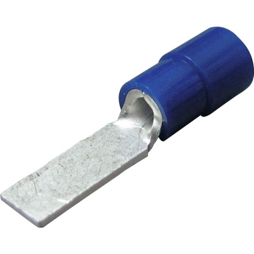 トラスコ中山 ニチフ 環境配慮形 絶縁被覆付圧着端子 (BT形)棒形 TMEX BT-2-13-BLU (100P) 122-9448 (ご注文単位1パック) 【直送品】