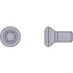 トラスコ中山 三菱 切削工具用部品 クランプねじ 259-3874 (ご注文単位1個) 【直送品】