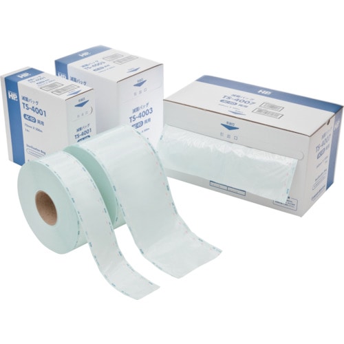 トラスコ中山 日油技研 滅菌バッグ オートクレーブ 滅菌/EOガス滅菌 両用バッグ ロールタイプ TS-4000 466-7456 (ご注文単位1巻) 【直送品】