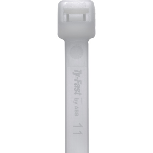 トラスコ中山 TY－Fast Ty－Fast（タイファスト）産業用ケーブルタイ（結束バンド） 標準グレード（ナチュラル色）（小袋） 幅3.6X長さ300mm100本入り 631-5579  (ご注文単位1袋) 【直送品】