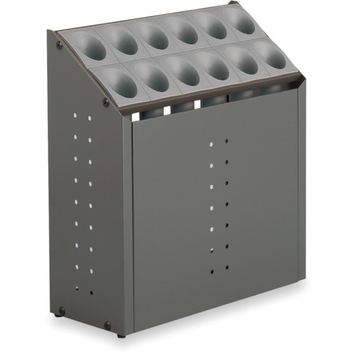 トラスコ中山 テラモト シュート式傘立て オブリークアーバン(12本収納)グレー 817-3427 (ご注文単位1台) 【直送品】