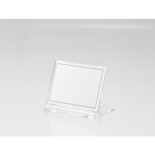 トラスコ中山 光 カード立て 透明 353-2435 (ご注文単位1個) 【直送品】