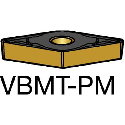 トラスコ中山 サンドビック コロターン107 旋削用ポジチップ（120） 1525 605-8256 (ご注文単位10個) 【直送品】