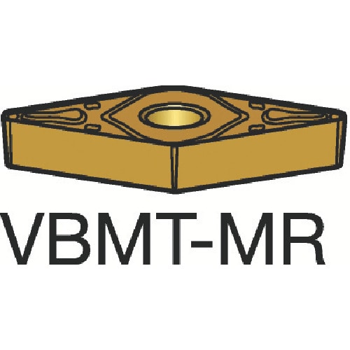 トラスコ中山 サンドビック コロターン107 旋削用ポジチップ（120） 1105 601-6383 (ご注文単位10個) 【直送品】