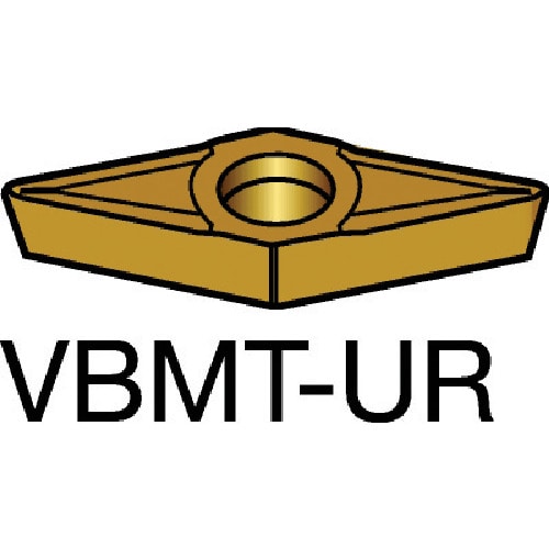 トラスコ中山 サンドビック コロターン107 旋削用ポジチップ（130） 235 610-7451 (ご注文単位10個) 【直送品】