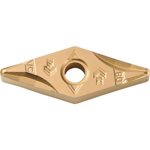 トラスコ中山 京セラ 旋削加工用チップ PVDサーメット PV720 827-6953 (ご注文単位10個) 【直送品】