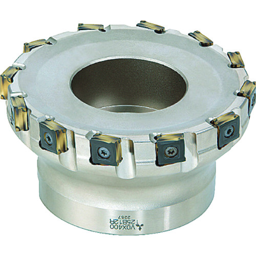 トラスコ中山 三菱 VOX400形 切れ刃強化形鋳鉄肩削り用 アーバタイプ正面フライス 右勝手 662-5878 (ご注文単位1本) 【直送品】