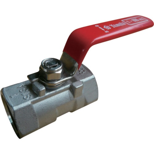 トラスコ中山 大和バルブ ボールバルブ 20A(600型、レデューストボア、ステンレス) 473-4268 (ご注文単位1個) 【直送品】