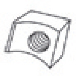 トラスコ中山 タンガロイ 部品 インサート押え駒 351-3262 (ご注文単位1個) 【直送品】