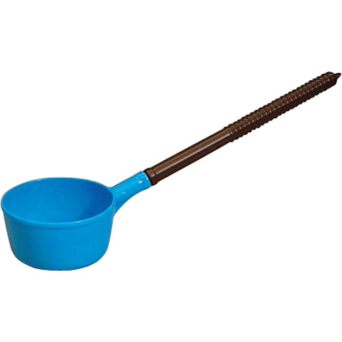 トラスコ中山 YAZAKI YAZAKI 水ビシャク 柄付 WL-12 ブルー 254-1307 (ご注文単位1個) 【直送品】