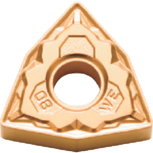 トラスコ中山 京セラ 旋削加工用チップ PVDサーメット PV720 123-7263 (ご注文単位10個) 【直送品】