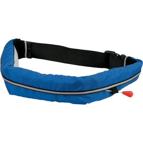 トラスコ中山 オーシャンライフ 手動膨張式ウエストタイプ 小型船舶用ライフジャケット ブルー TYPE A 377-6521 (ご注文単位1着) 【直送品】