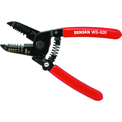 トラスコ中山 デンサン ワイヤーストリッパー 112-5809 (ご注文単位1個) 【直送品】