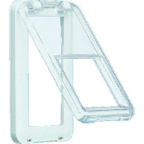 トラスコ中山 Panasonic ワイド21保護カバー付スイッチプレート 159-7198  (ご注文単位1個) 【直送品】