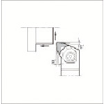 トラスコ中山 京セラ 外径・端面加工用ホルダ WWLN 175-1735 (ご注文単位1本) 【直送品】