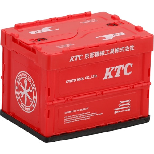 トラスコ中山 KTC KTCミニ折りたたみコンテナ1.5L 566-9422 (ご注文単位1個) 【直送品】