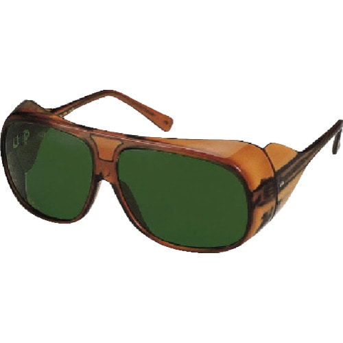 トラスコ中山 YAMAMOTO 二眼型遮光めがね 遮光度＃4 812-2054  (ご注文単位1個) 【直送品】