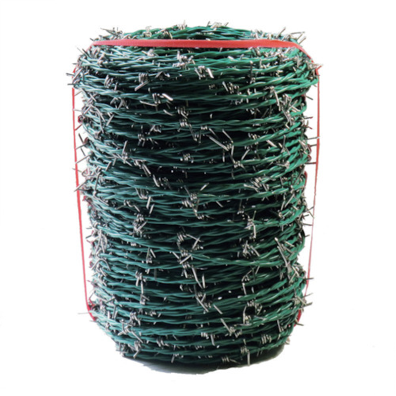 DAIDOHANT カラー 有刺鉄線 #14X100M 1巻（ご注文単位1巻）【直送品】