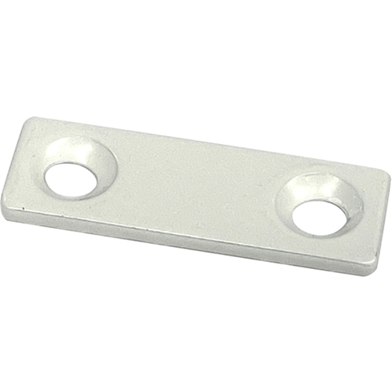 DAIDOHANT ダイドーハント スリムサポート 一文字 白(ホワイト) (a)35×(b)12×(t)2mm (1個) 1個（ご注文単位1個）【直送品】