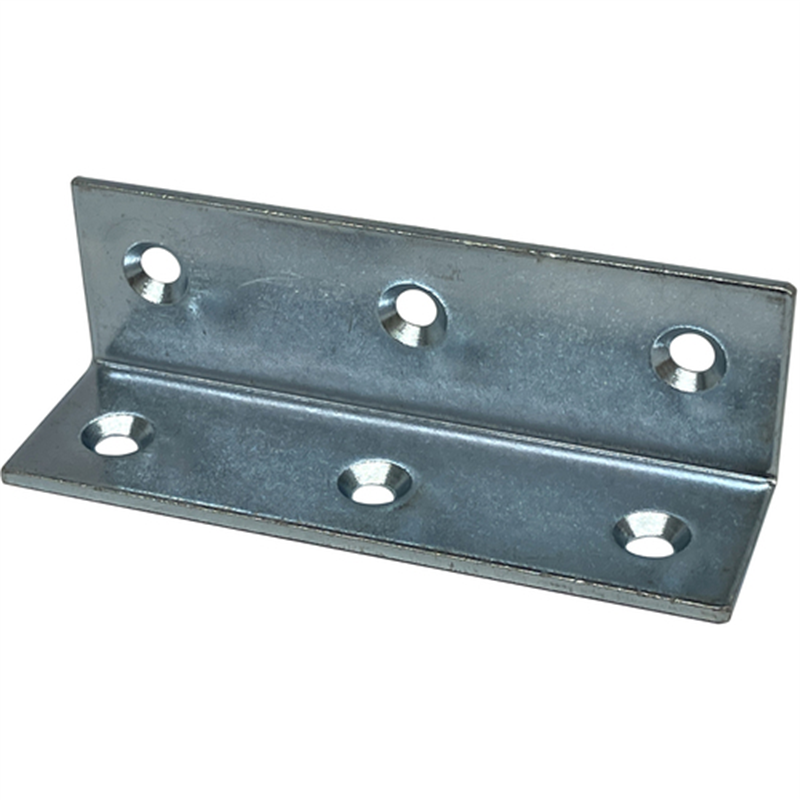 DAIDOHANT ダイドーハント スリムサポート 棚受(L型・内皿) ユニクロ(シルバー) (a)80×(b)25×(t)2mm (1個) 1個（ご注文単位1個）【直送品】