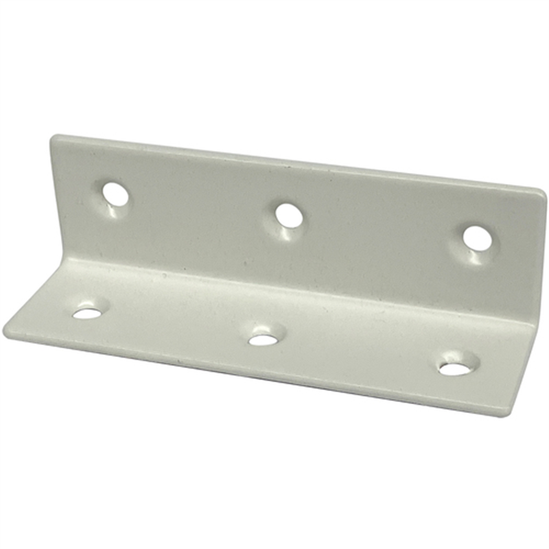 DAIDOHANT ダイドーハント スリムサポート 棚受(L型・内皿) 白(ホワイト) (a)80×(b)25×(t)2mm (1個) 1個（ご注文単位1個）【直送品】