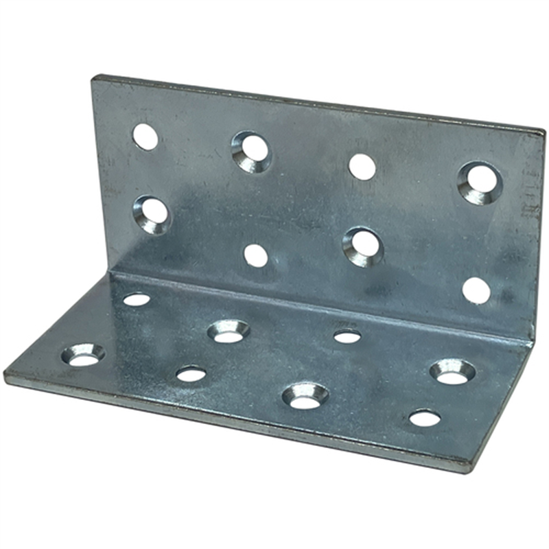 DAIDOHANT ダイドーハント スリムサポート 棚受(L型・内外皿) ユニクロ(シルバー) (a)80×(b)40×(t)2mm (1個) 1個（ご注文単位1個）【直送品】