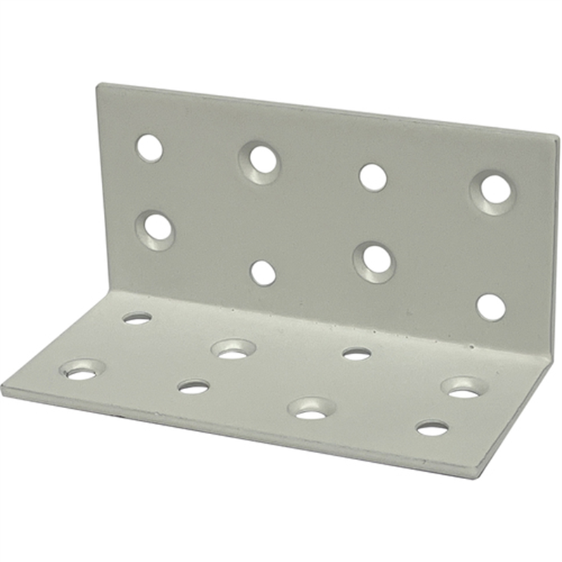 DAIDOHANT ダイドーハント スリムサポート 棚受(L型・内外皿) 白(ホワイト) (a)80×(b)40×(t)2mm (1個) 1個（ご注文単位1個）【直送品】