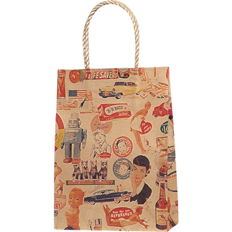 HEIKO 手提げ紙袋 スムースバッグ 18-07 キスミー 25枚入り 1袋（ご注文単位1袋）【直送品】