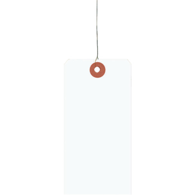 シモジマ 荷札 2号 60×120 白<90> 1000枚入り 1箱（ご注文単位1箱）【直送品】