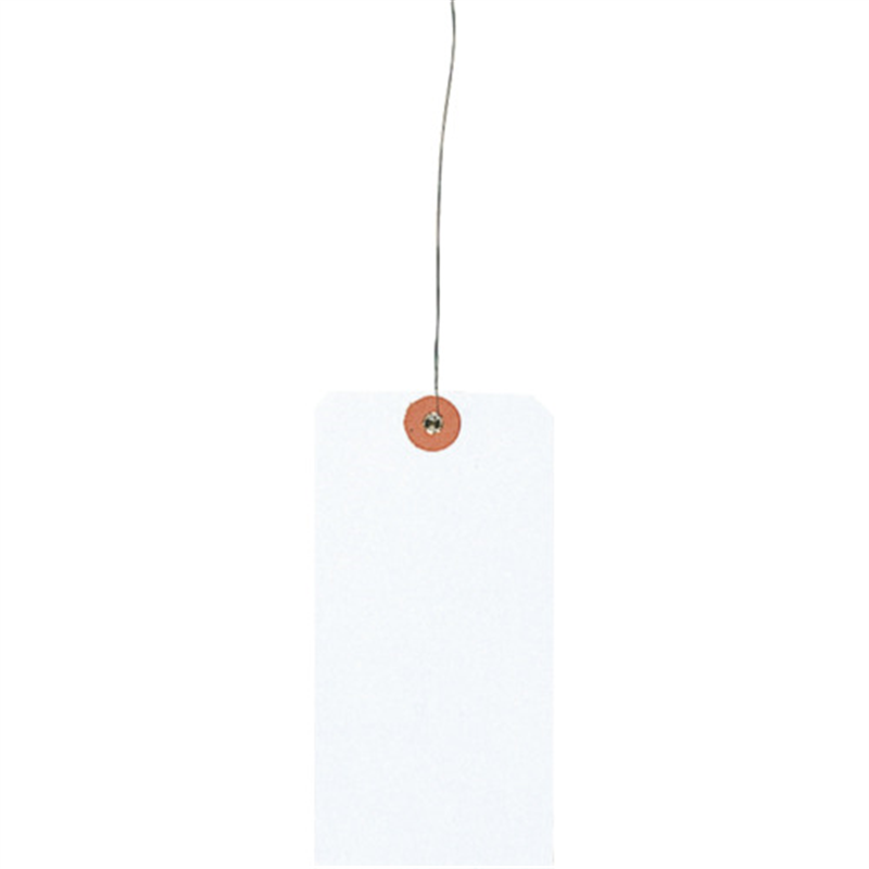 シモジマ 荷札 布荷札 2号 60×120 500枚入り 1箱（ご注文単位1箱）【直送品】