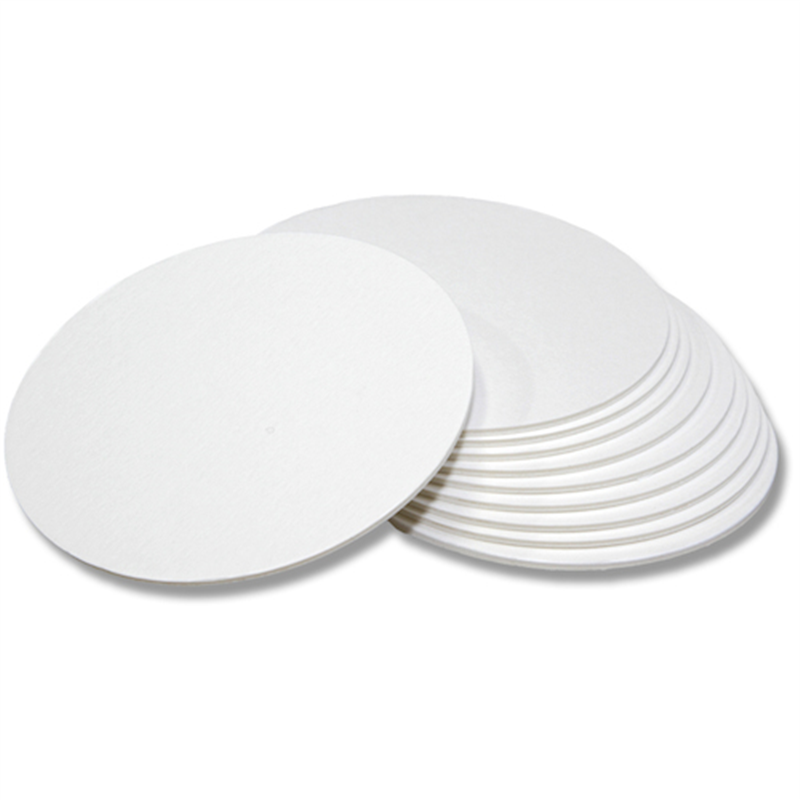 シモジマ コースター 白 90丸 0.5mm 200枚入り 1パック（ご注文単位1パック）【直送品】