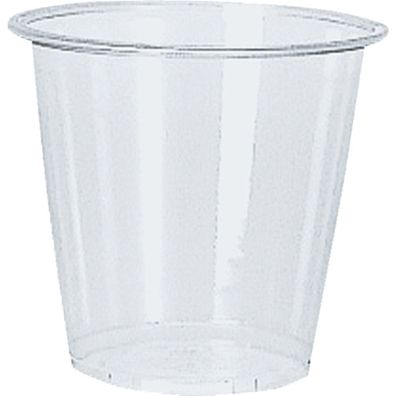 HEIKO プラスチックカップ 3オンス 口径61mm 透明 100個入り 1袋（ご注文単位1袋）【直送品】