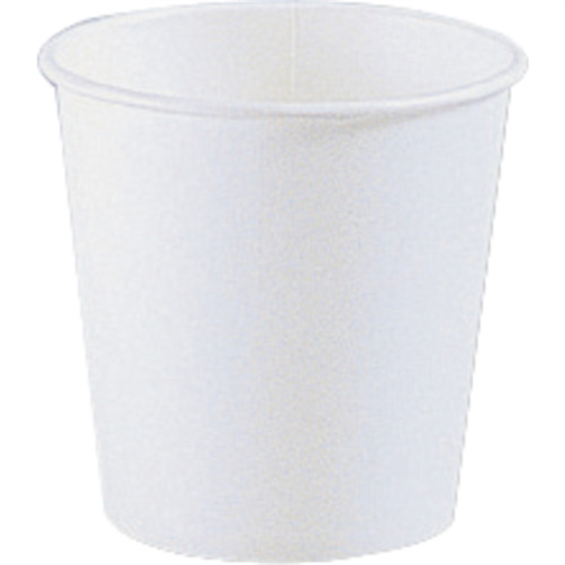 HEIKO ペーパーカップ Eタイプ 3オンス 口径56mm ホワイト 100個入り 1束（ご注文単位1束）【直送品】