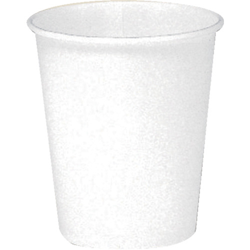 HEIKO ペーパーカップ Eタイプ 7オンス 口径73mm ホワイト 100個入り 1束（ご注文単位1束）【直送品】