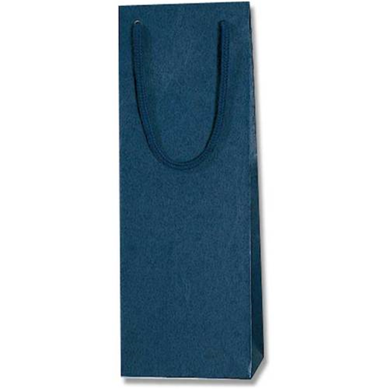 HEIKO 手提げ紙袋 カラーチャームバッグ 紺 ワインL 10枚入り 1袋（ご注文単位1袋）【直送品】