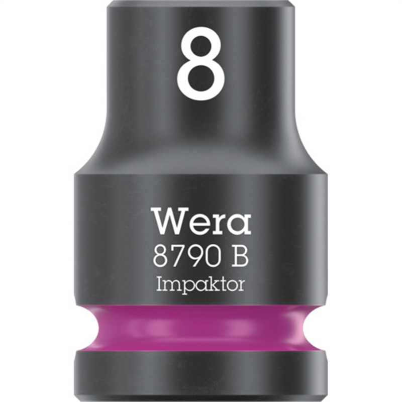 Wera 8790B インパクターソケット差込9.5mm 8.0mm 1個（ご注文単位1個）【直送品】