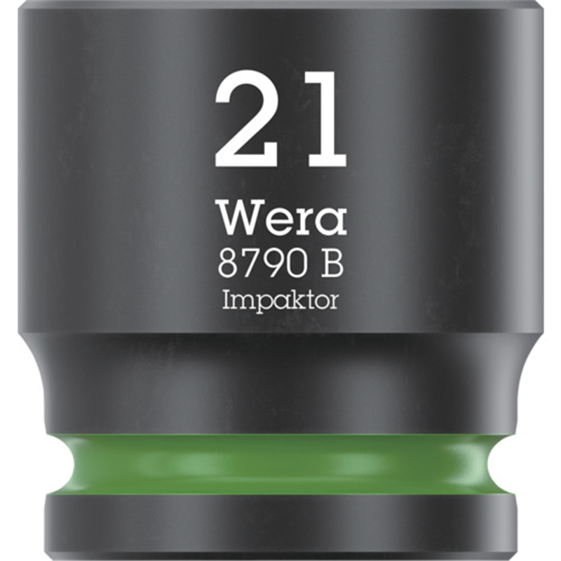 Wera 8790B インパクターソケット差込9.5mm 21.0mm 1個（ご注文単位1個）【直送品】