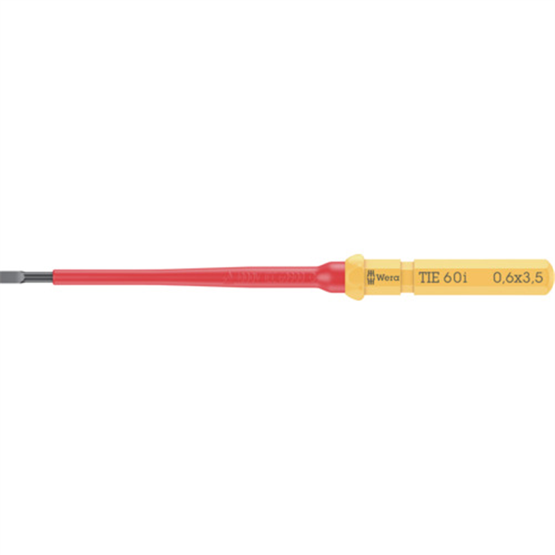 Wera クラフトフォームVDE電気工事用交換用絶縁ブレード マイナス3.5X157 1本（ご注文単位1本）【直送品】