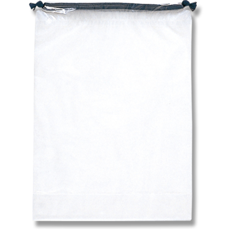 HEIKO 巾着ポリ袋 シャンテバッグ ナチュラル 4S 10枚入り 1袋（ご注文単位1袋）【直送品】