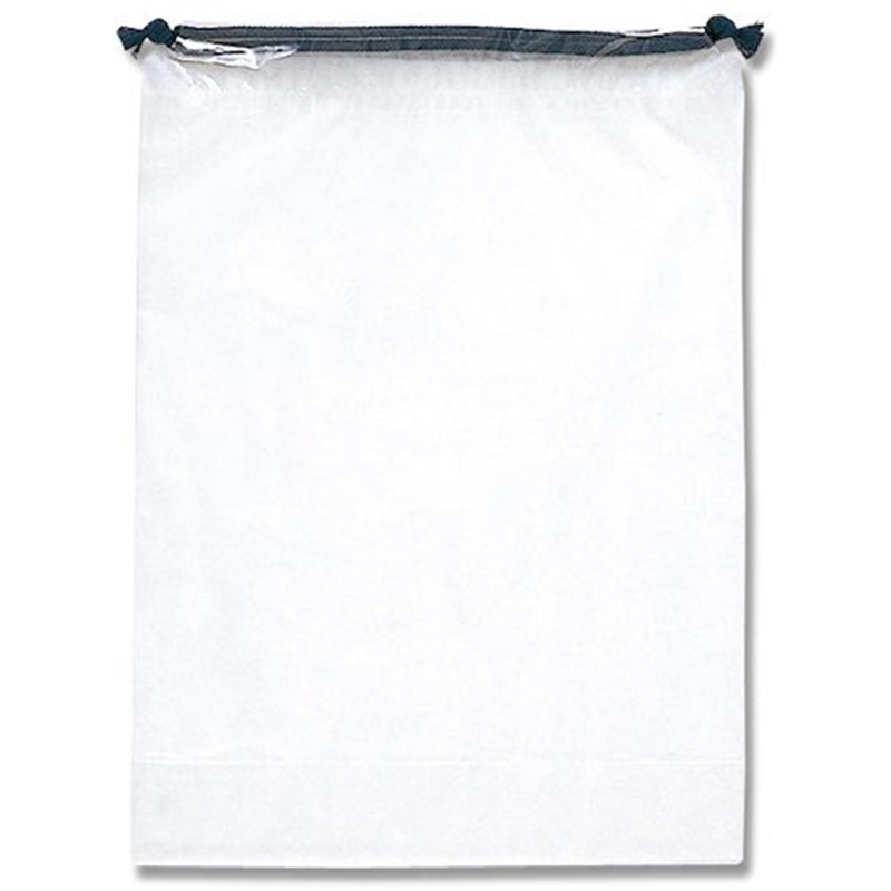 HEIKO 巾着ポリ袋 シャンテバッグ ナチュラル M 10枚入り 1袋（ご注文単位1袋）【直送品】