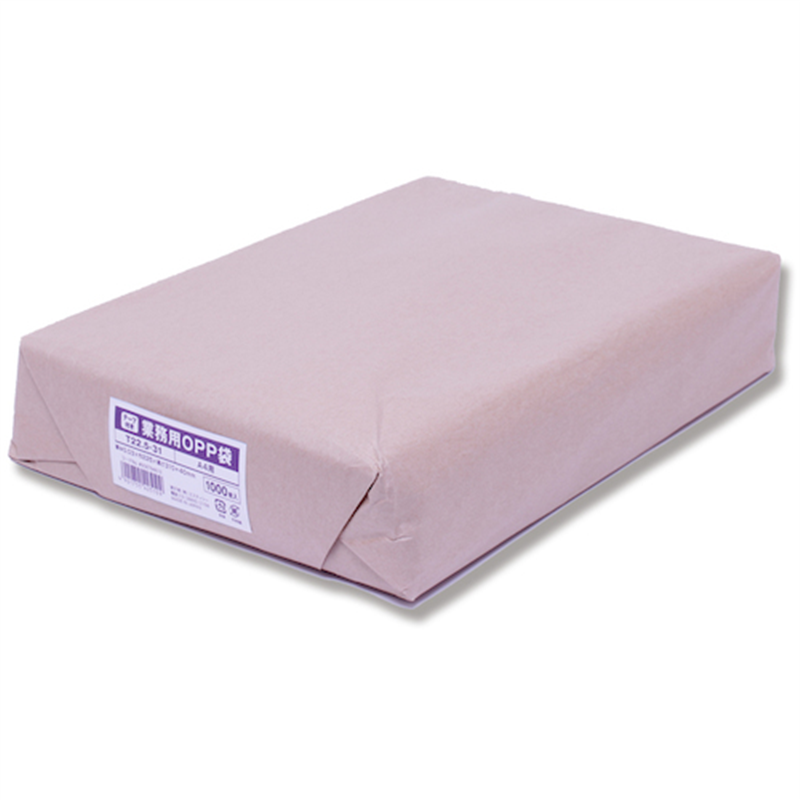 シモジマ 業務用OPP袋 テープ付 T 22.5-31(A4用) 1000枚入り 1袋（ご注文単位1袋）【直送品】