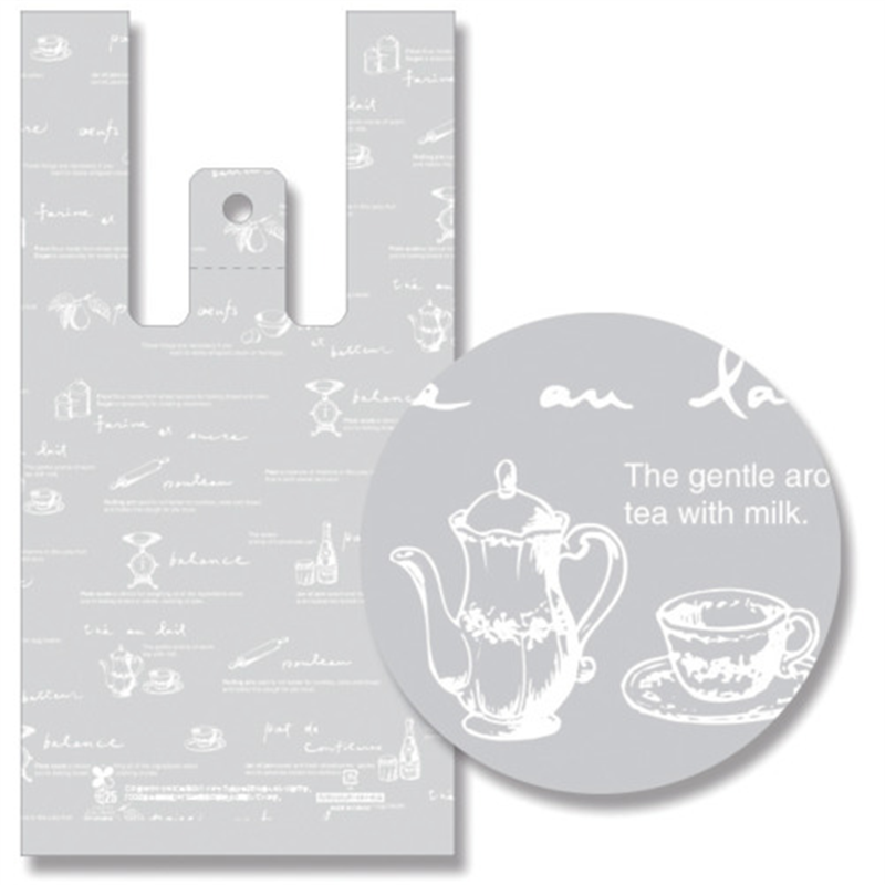 HEIKO レジ袋 バイオハンドハイパー ティータイム S 100枚入り 1袋（ご注文単位1袋）【直送品】