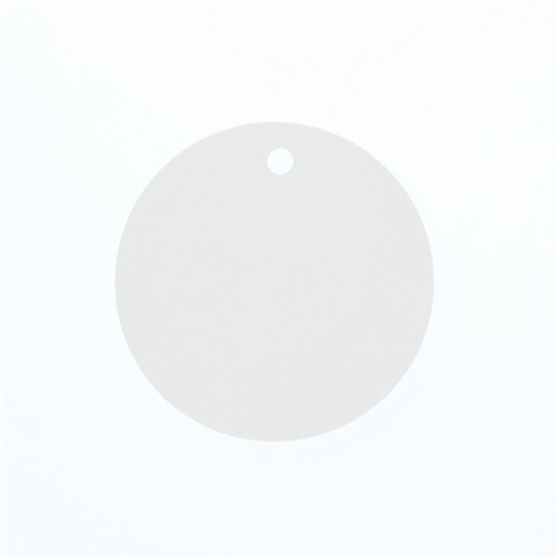 HEIKO ペーパータグ 白無地 丸 50mm 50枚入り 1束（ご注文単位1束）【直送品】