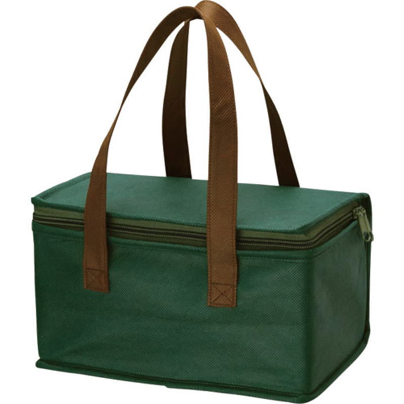 HEIKO 不織布保冷バッグ マルチ オリーブ 1枚（ご注文単位1枚）【直送品】