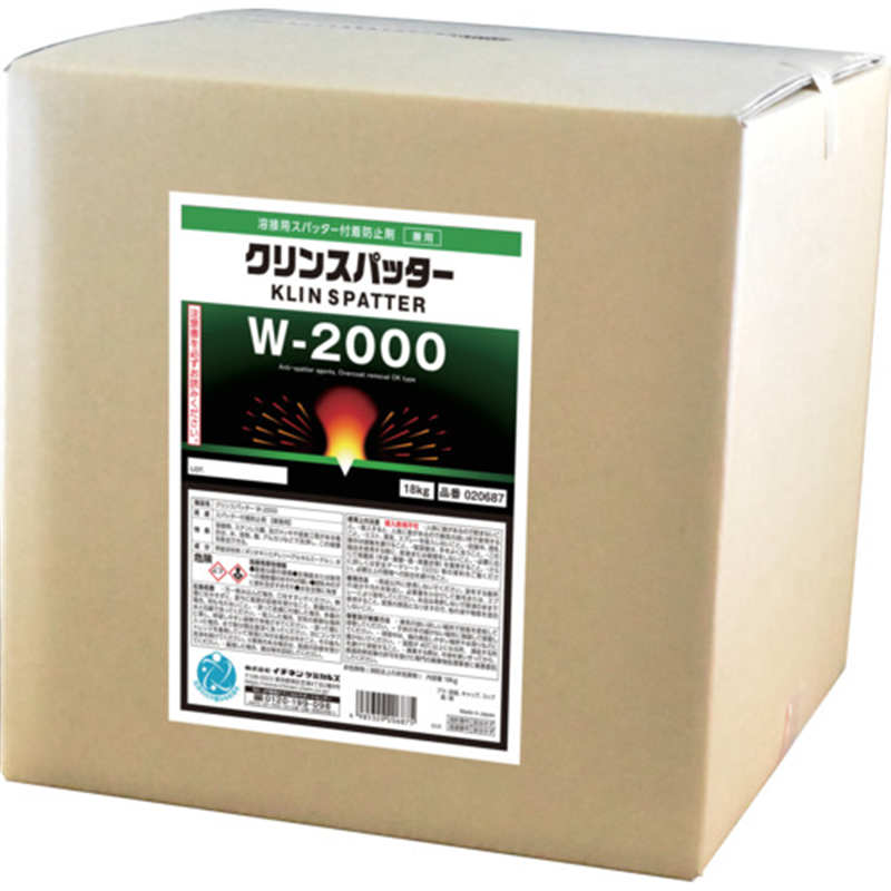 イチネンケミカルズ クリンスパッター W-2000 18Kg 1缶（ご注文単位1缶）【直送品】